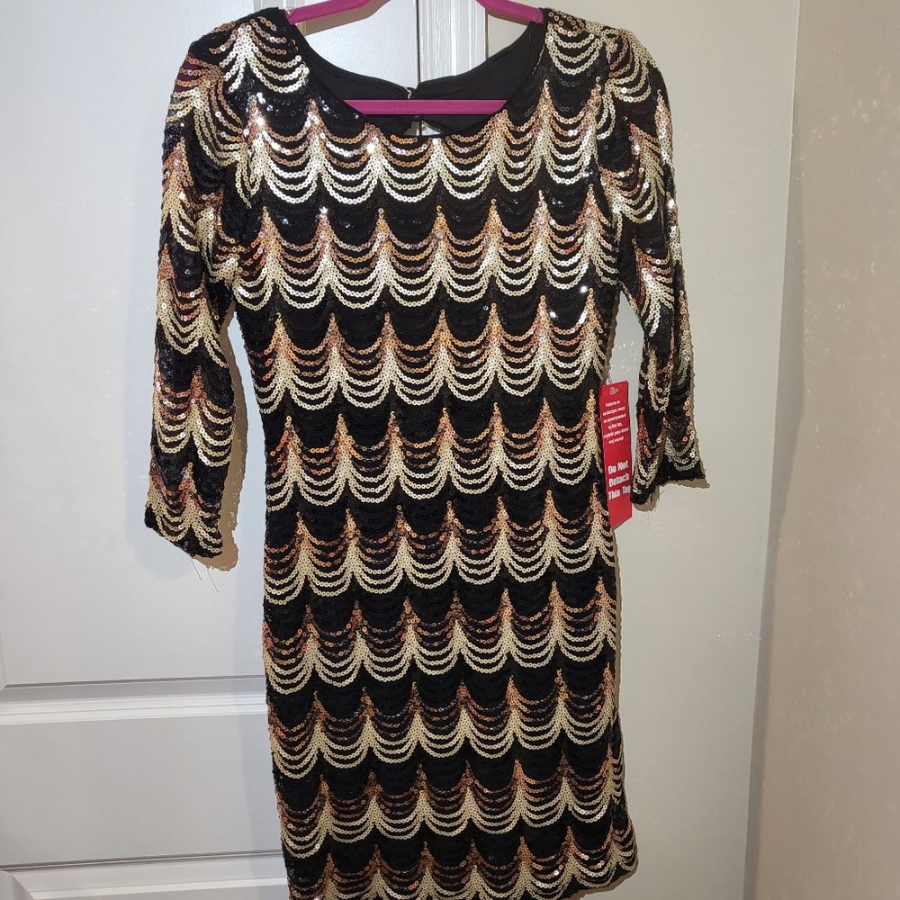 NYE sequin dress